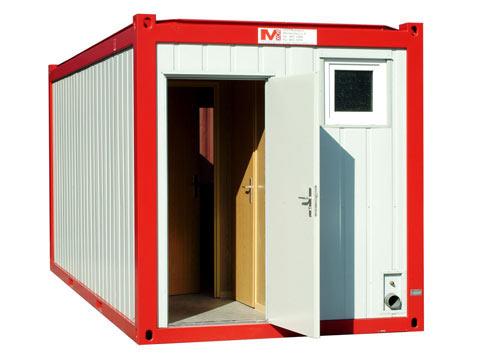 MB 25 kantoorcontainer met sanitair