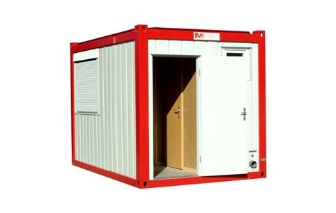 MB 15 portierscontainer met sanitair